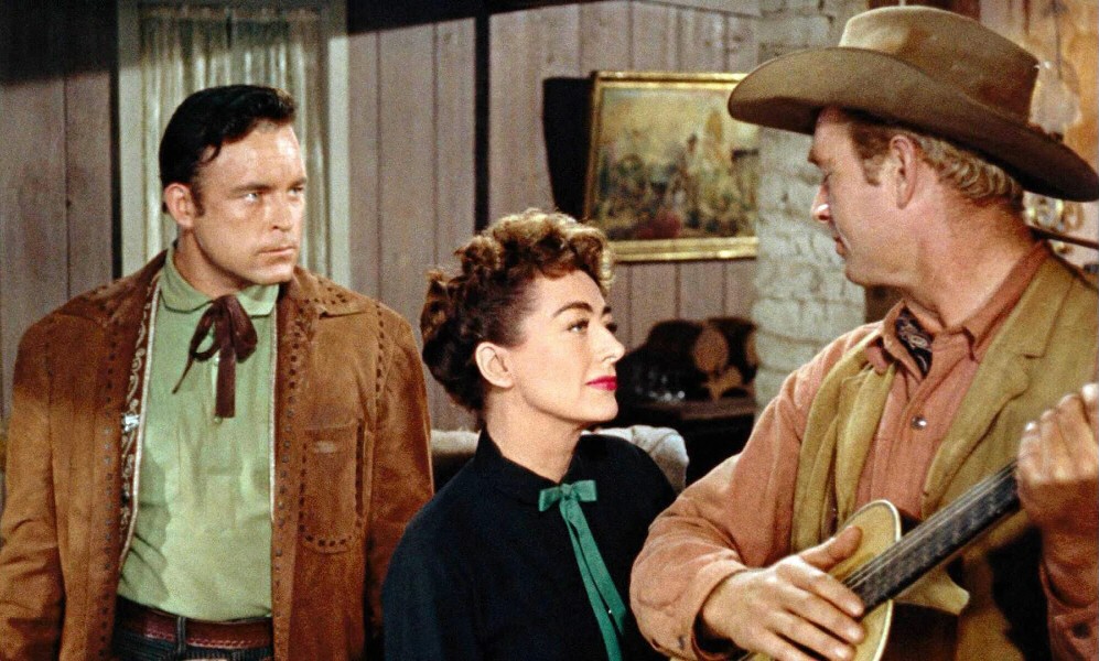 1954. 'Johnny Guitar.' With Scott Brady and Sterling Hayden.