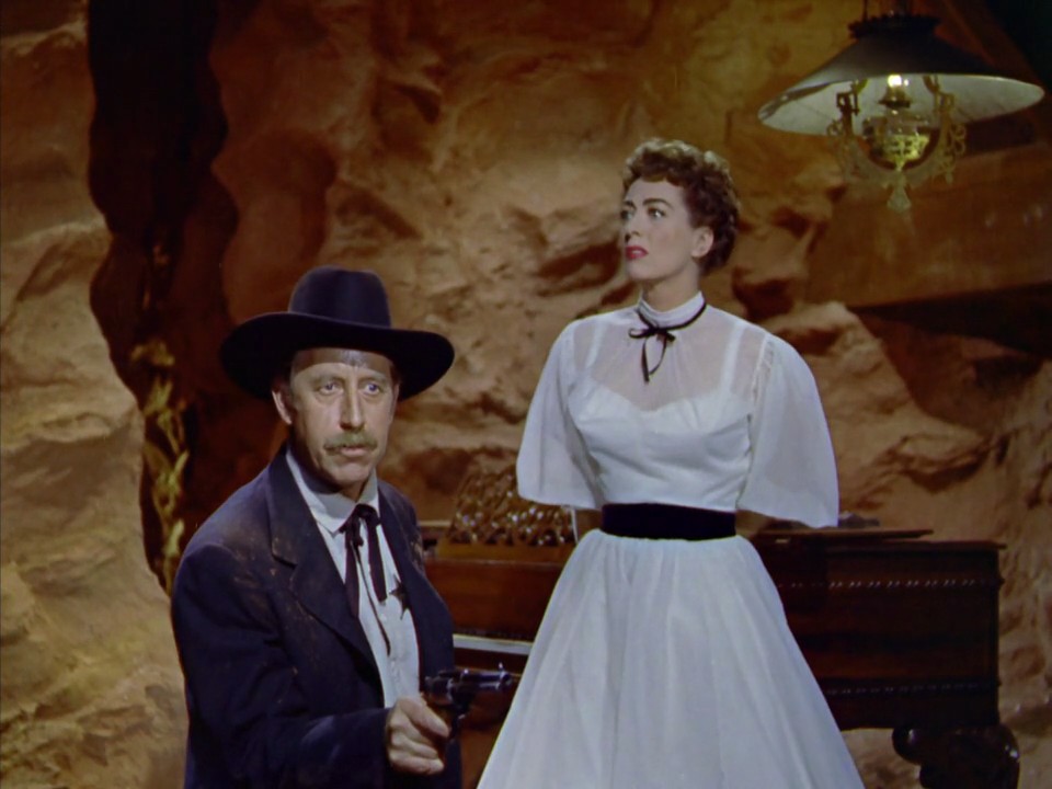 1954. 'Johnny Guitar.' With Frank Ferguson.