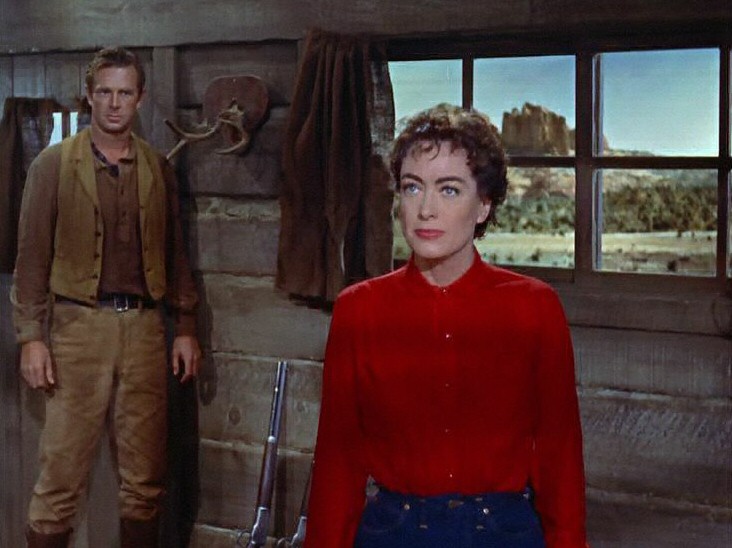 1954. 'Johnny Guitar.' With Sterling Hayden.