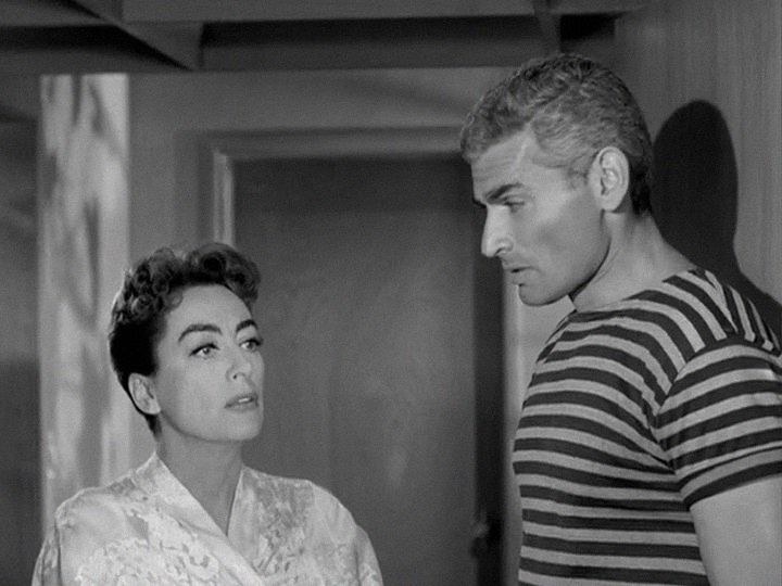 1955. 'Female on the Beach.' With Jeff Chandler.