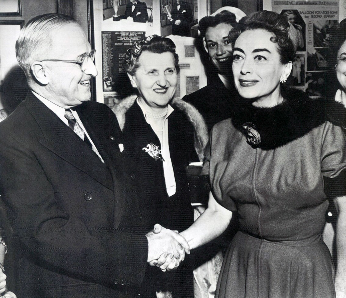 November 1955 with former president Truman in New Orleans at a lunch hosted by the Natl' Federation of Temple Brotherhoods.