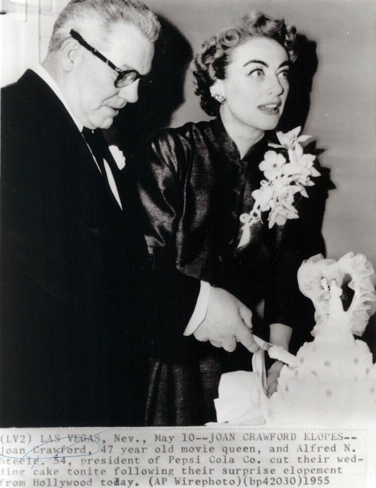 May 10, 1955. Just married in Vegas.