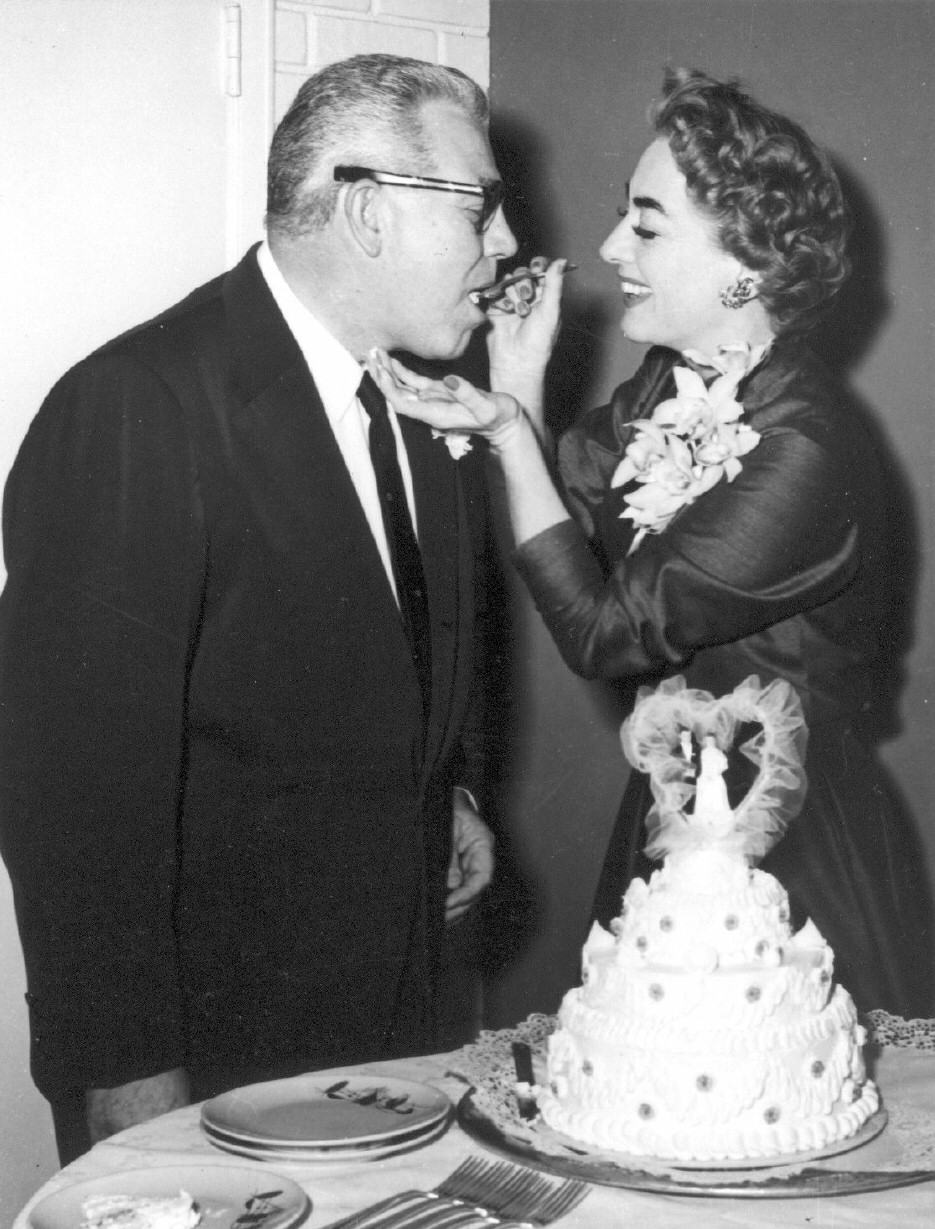 May 10, 1955. With new husband Al Steele in Las Vegas.