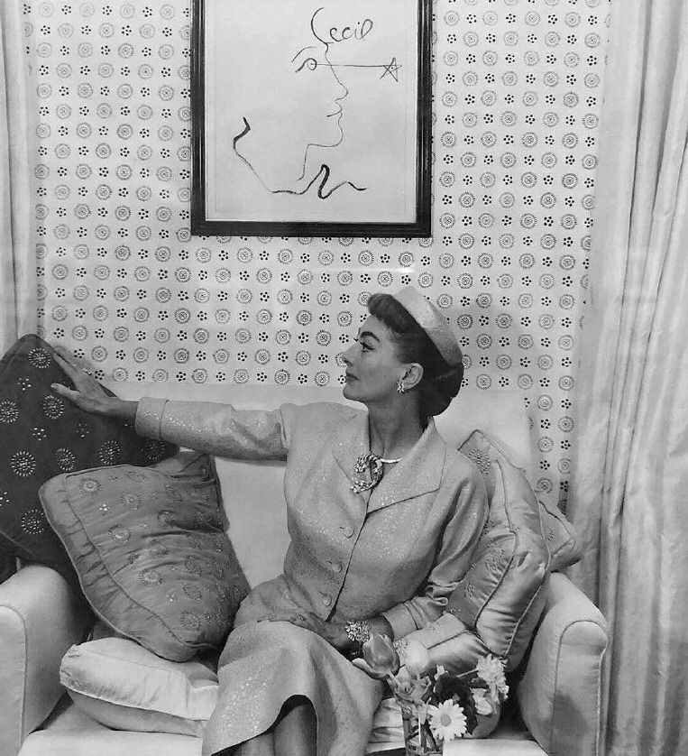 1956 publicity by Cecil Beaton.