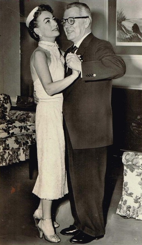 1956 with husband Al Steele.