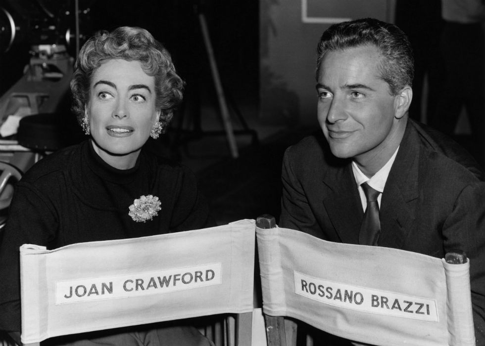 1957. 'Esther Costello' set with Rossano Brazzi.