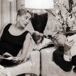 September 27, 1958. Joan and Al at home.