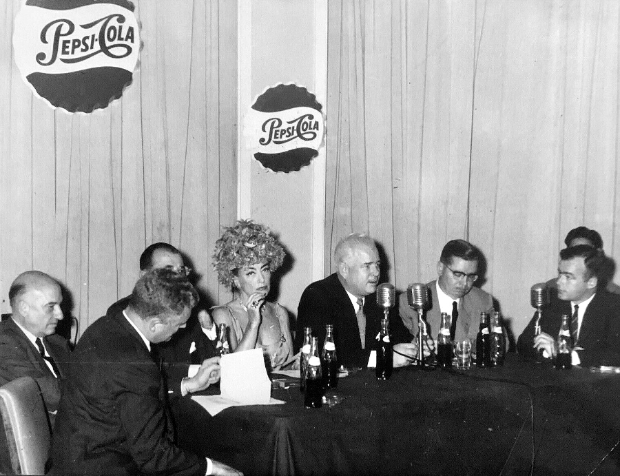 December 1959 Pepsi event in Argentina.