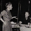 1959. On the set of 'The Best of Everything' with Stephen Boyd and Hope Lange.