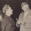 Visiting director Raoul Walsh on the BOE set.