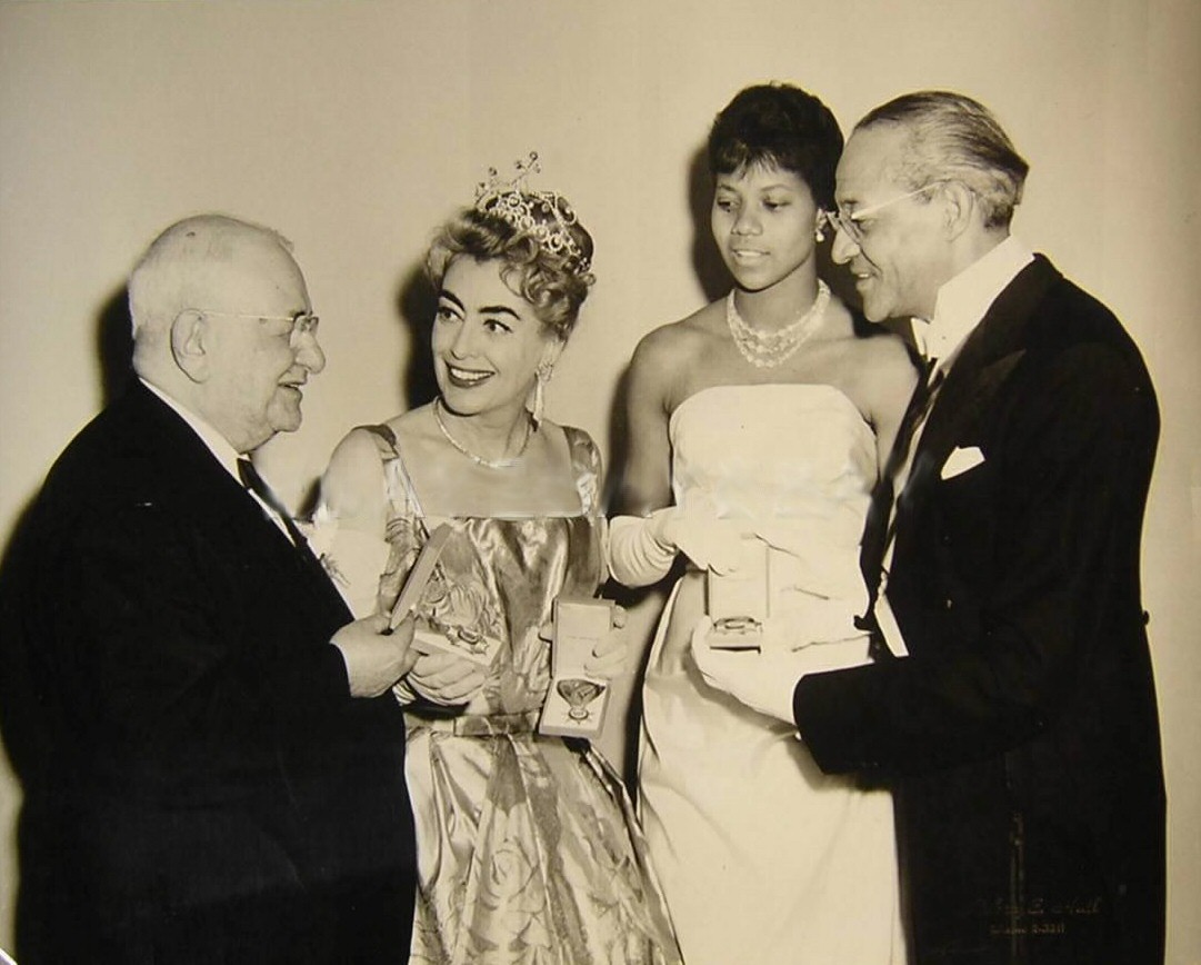 1960. At the Philadelphia Cotillion Society with Arthur Spingarn, Wilma Rudolph, and Judge Raymond Pace Alexander.