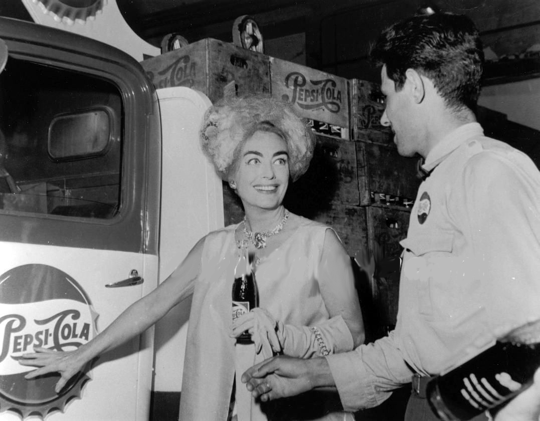 Circa 1960, at a Pepsi publicity event.