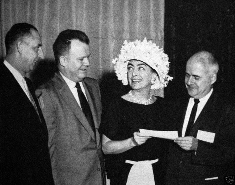 1961. With Pepsi executives.