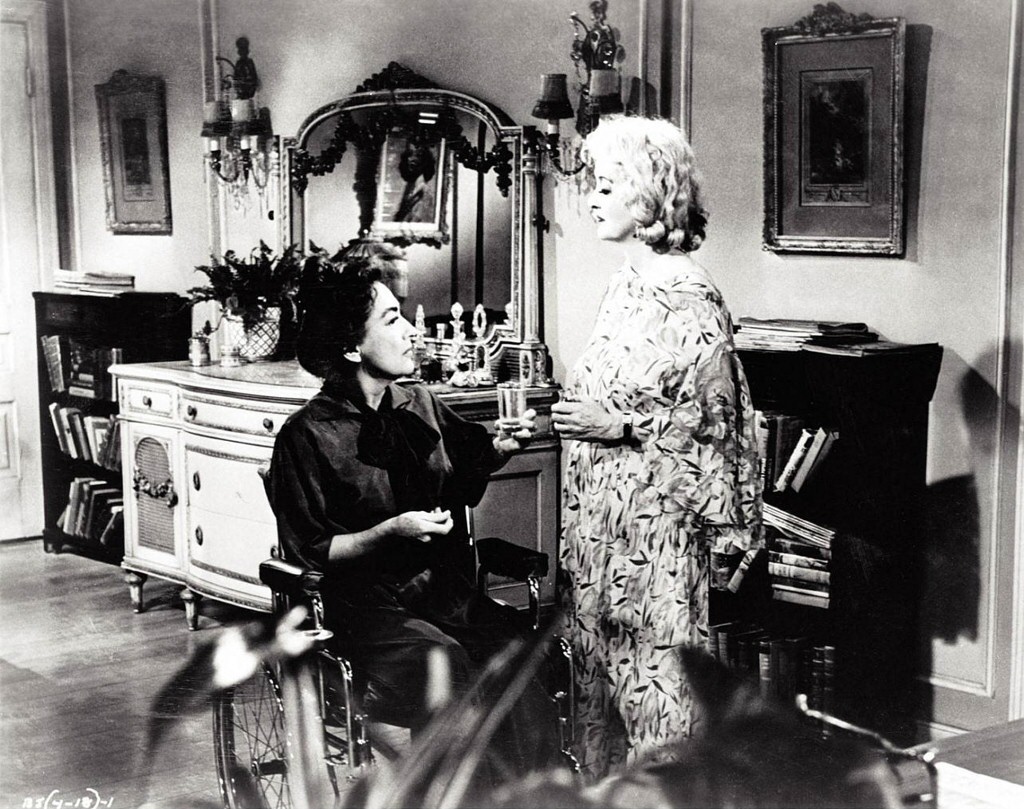 1962. 'What Ever Happened to Baby Jane?' With Bette Davis.