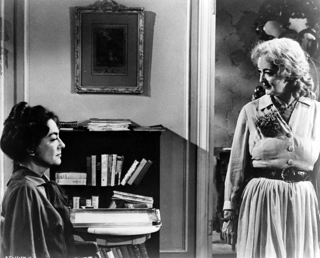 1962. 'What Ever Happened to Baby Jane?' with Bette Davis.