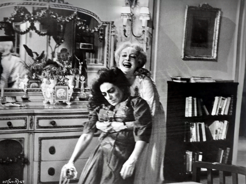 1962. 'What Ever Happened to Baby Jane?' With Bette Davis.