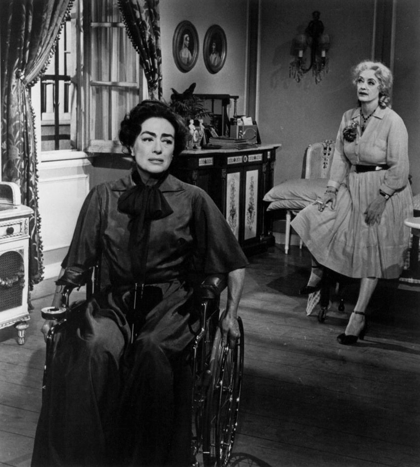 1962. 'What Ever Happened to Baby Jane?' With Bette Davis.