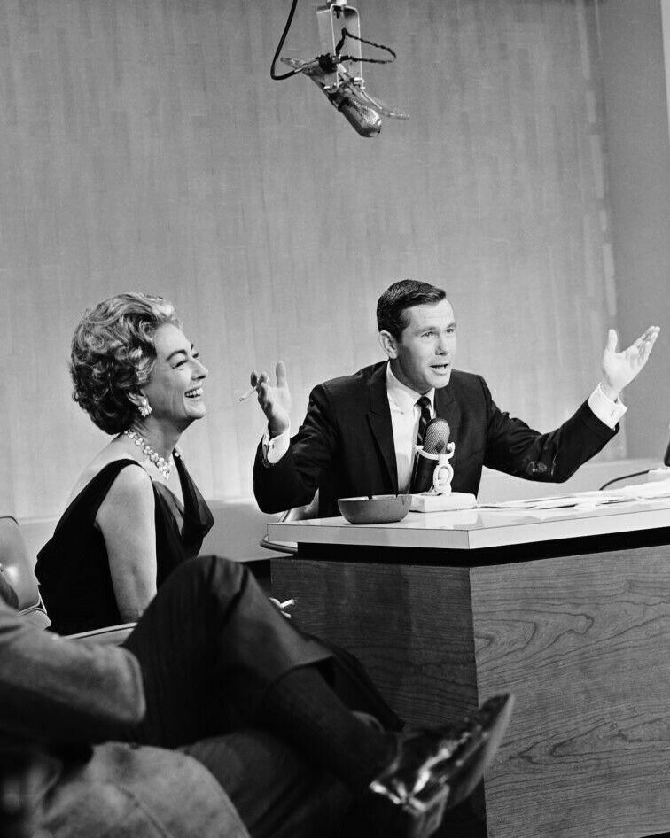 10/1/62. Joan on debut of 'The Tonight Show' with Johnny Carson.
