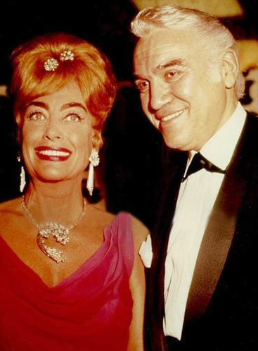 July 1962 at the International Press Honors Awards with Lorne Greene. (Thanks to Bryan Johnson.)