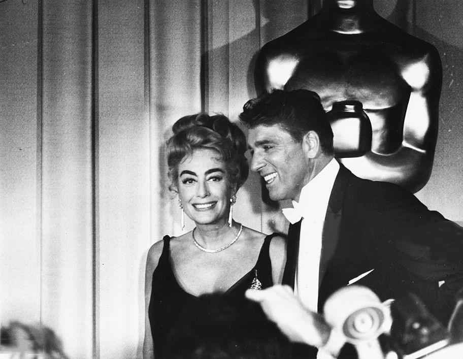 April 9, 1962. At the Oscars with Burt Lancaster.