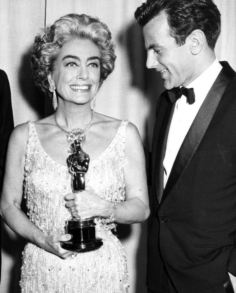 4/8/63. At the Oscars with Maximilian Schell.