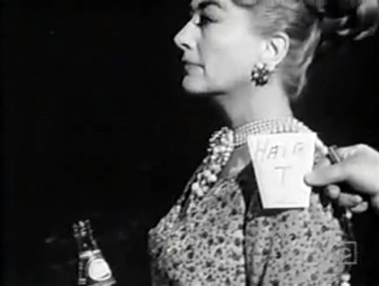 1964. 'Hush' hair test with Pepsi.