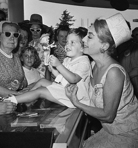 April 1964 at the UNICEF booth of the NY World's Fair.