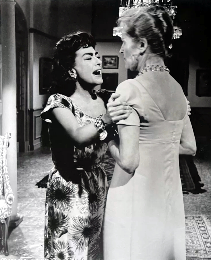 1964. 'Strait-Jacket' still with Edith Atwater.