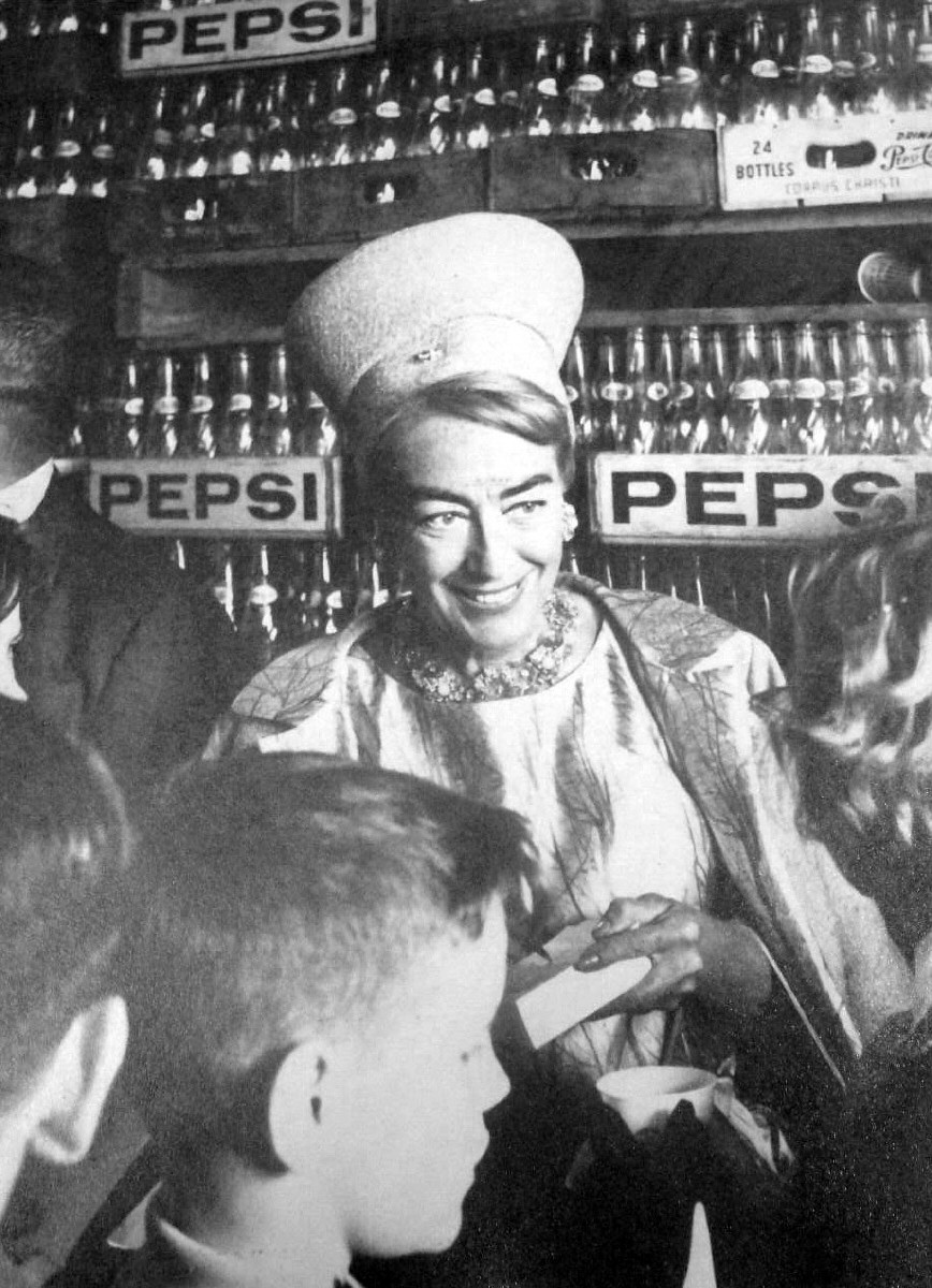 1964. At a Pepsi event in Corpus Christi, Texas.