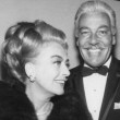 4/5/65. With Cesar Romero at the Oscars after-party.