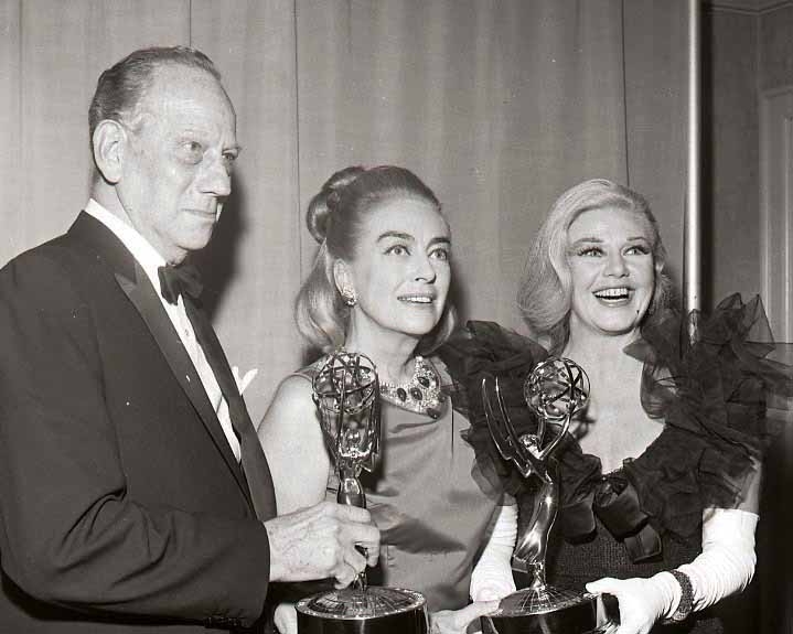 9/13/65. The Emmy Awards. With Melvyn Douglas and Ginger Rogers. (Thanks to Bryan Johnson.)