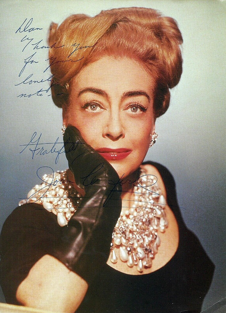 1965. Autographed publicity for 'I Saw What You Did.'