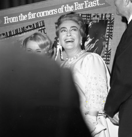 1965. At the premiere of 'Lord Jim.'