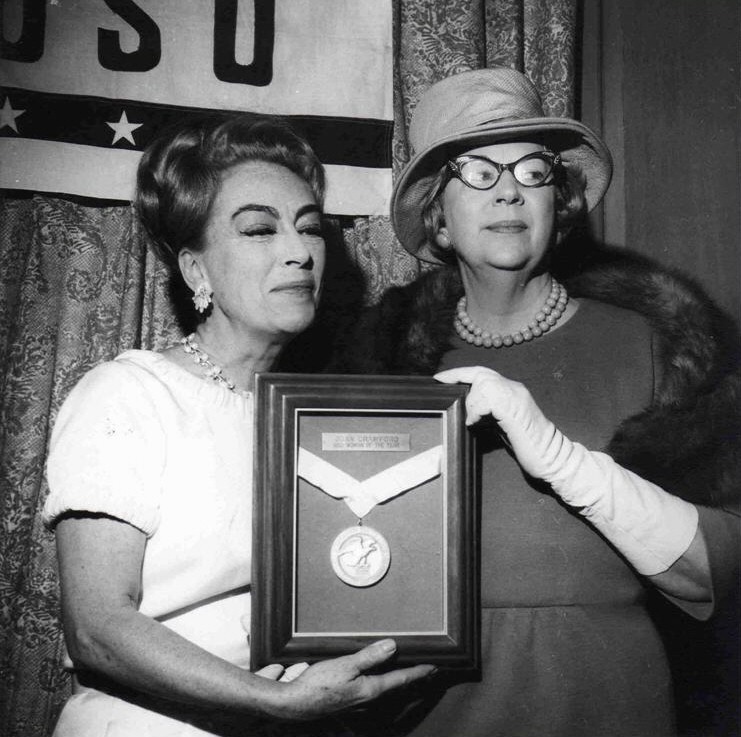 1965. USO's 'Woman of the Year.'