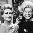 1965. With Divine, er, Virginia Graham on the set of Graham's talk show 'Girl Talk.'