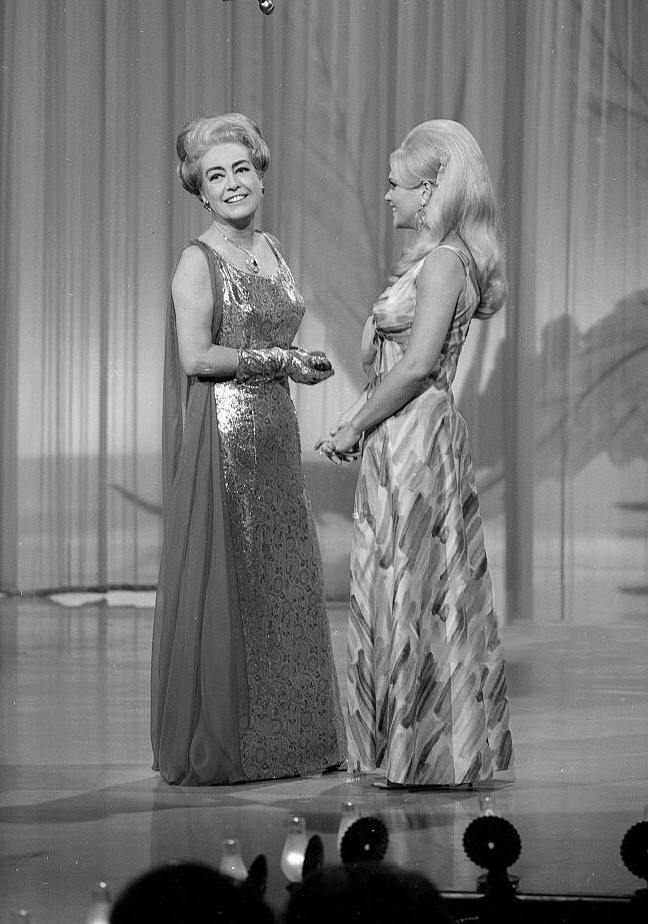 4/22/67. On 'Hollywood Palace' with singer Nancy Ames.