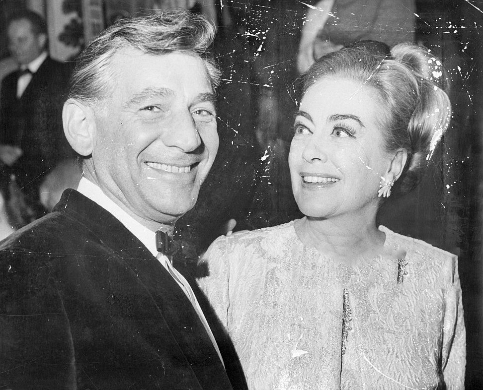 3/12/67 at the Waldorf-Astoria with Leonard Bernstein.