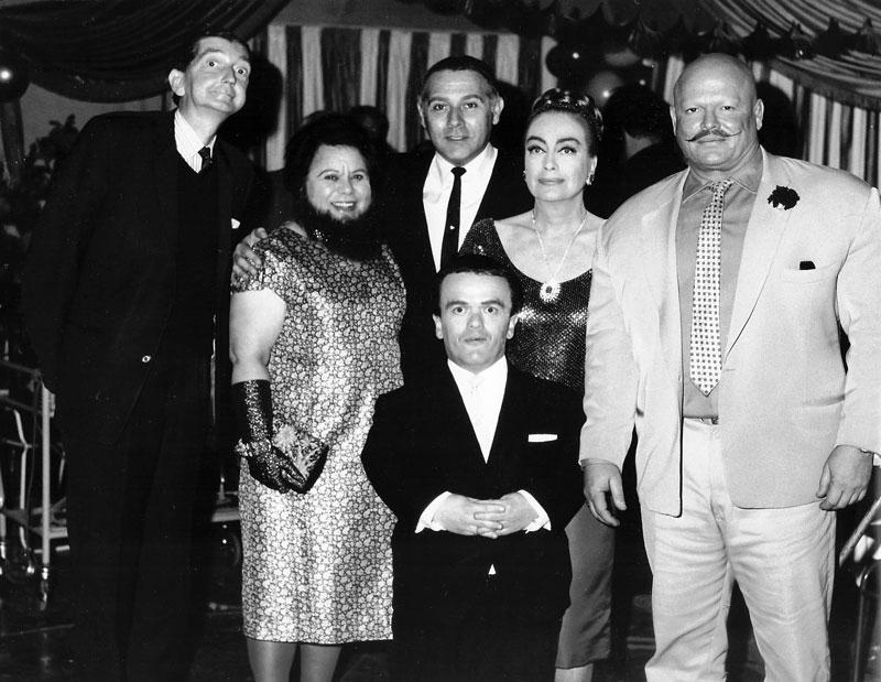 Clockwise from front: George Claydon, Ted Luna, Golda Casimir, Herman Cohen, Joan, Milton Reid. (Thanks to Jack Boyd.)