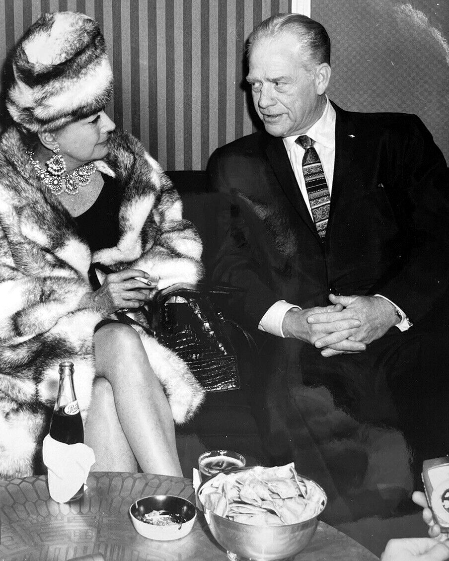 March 8, 1968, with Red Webster at the Press Club of Dallas Awards.