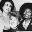 10/25/69. USO luncheon at the Plaza Hotel with Gypsy Rose Lee and Pearl Bailey. (Includes press caption.)