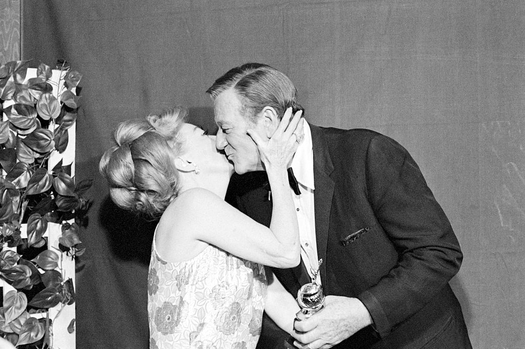 2/3/70. With John Wayne at the Golden Globes.