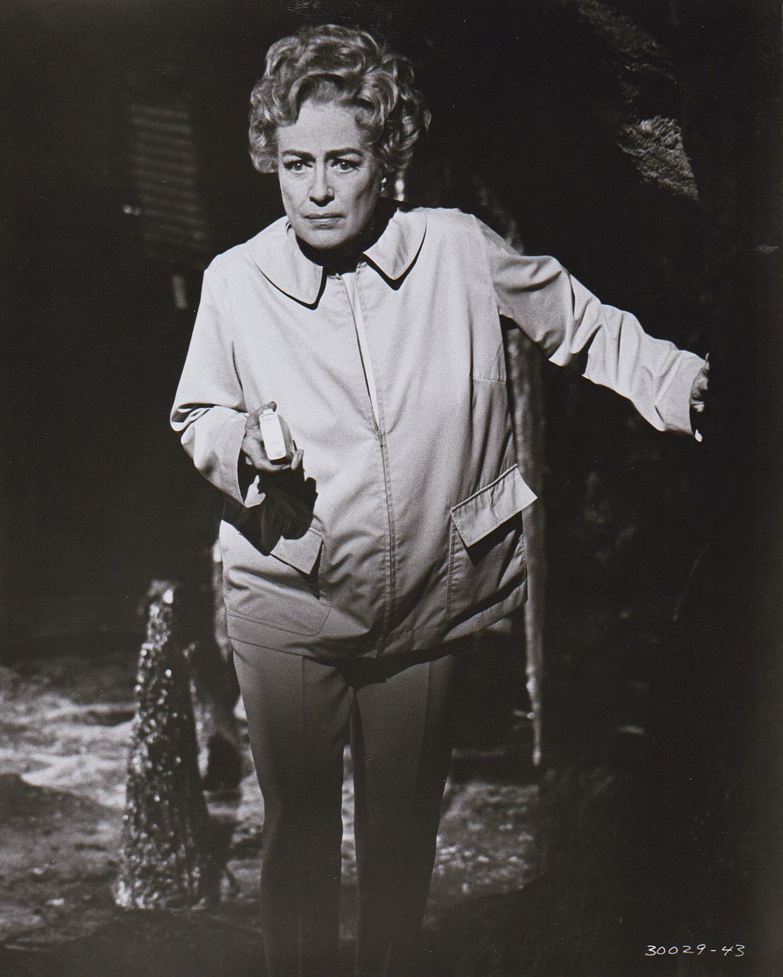 1970. Film still from 'Trog.'