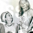 June 1970. With producer Dino De Laurentiis, promoting a new 'Miss Venus' contest. (Includes press description.)