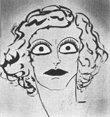 A 1929 sketch by Joan's husband Doug Fairbanks, Jr.