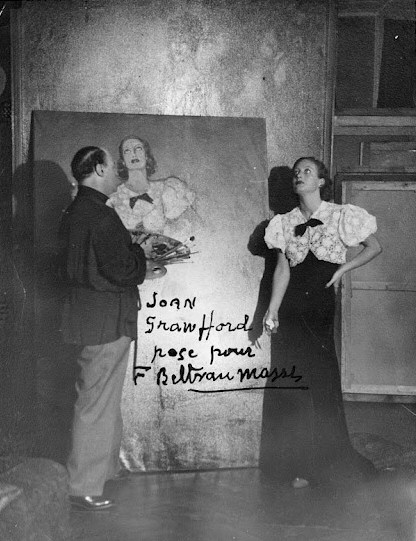 1932. Posing for Federico Beltran-Masses.