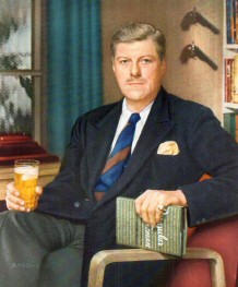 James Warner Bellah ad for Lord Calvert Canadian whiskey.