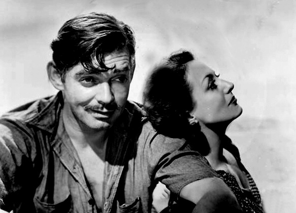 1940. 'Strange Cargo.' With Clark Gable.