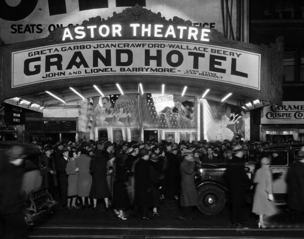 Premiere of 'Grand Hotel.'