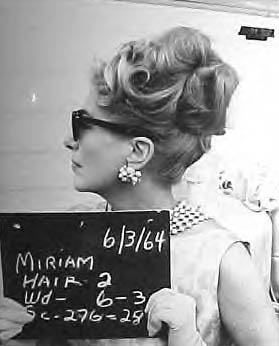 1964. Hair test for 'Hush Hush.' (Thanks to Bryan Johnson.)