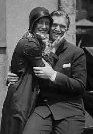 On June 4, 1929, the day after their wedding. Source: CORBIS.